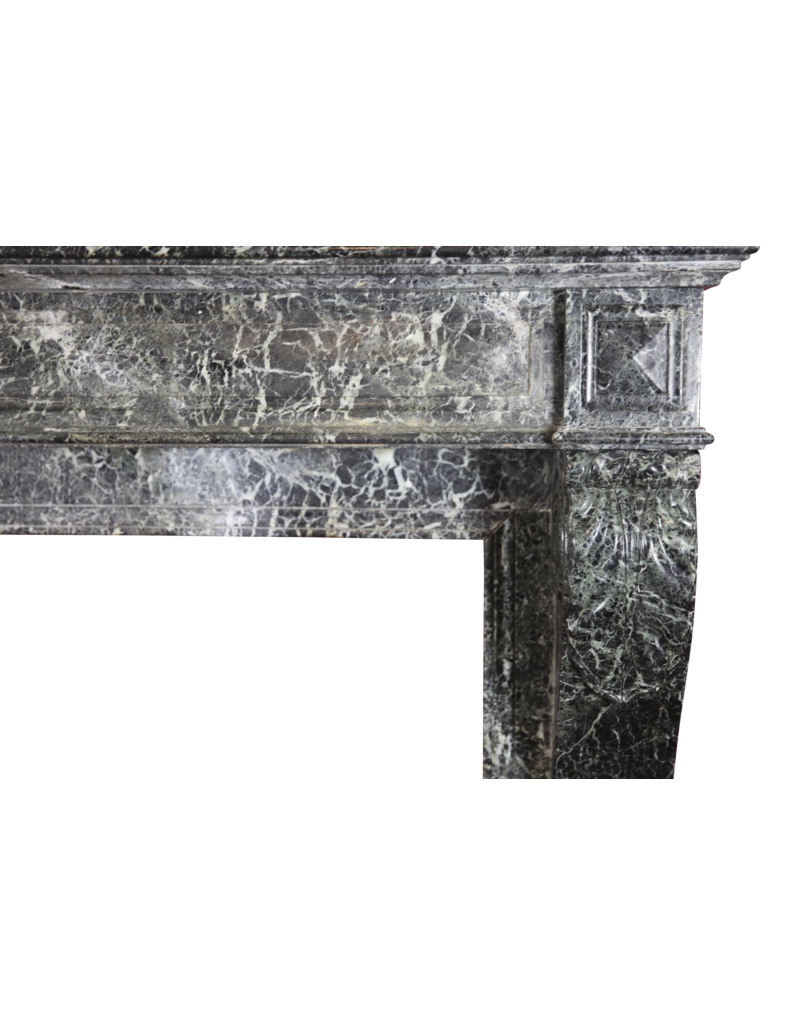 Maison Leon Van den Bogaert French Chic Marble Fireplace Surround