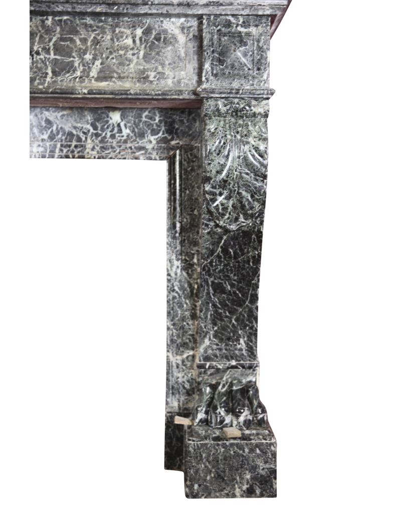 Maison Leon Van den Bogaert French Chic Marble Fireplace Surround