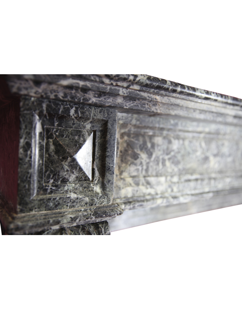 Maison Leon Van den Bogaert French Chic Marble Fireplace Surround