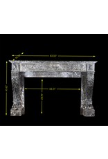 French Chique Marble Fireplace Surround