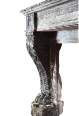 Maison Leon Van den Bogaert French Chic Marble Fireplace Surround