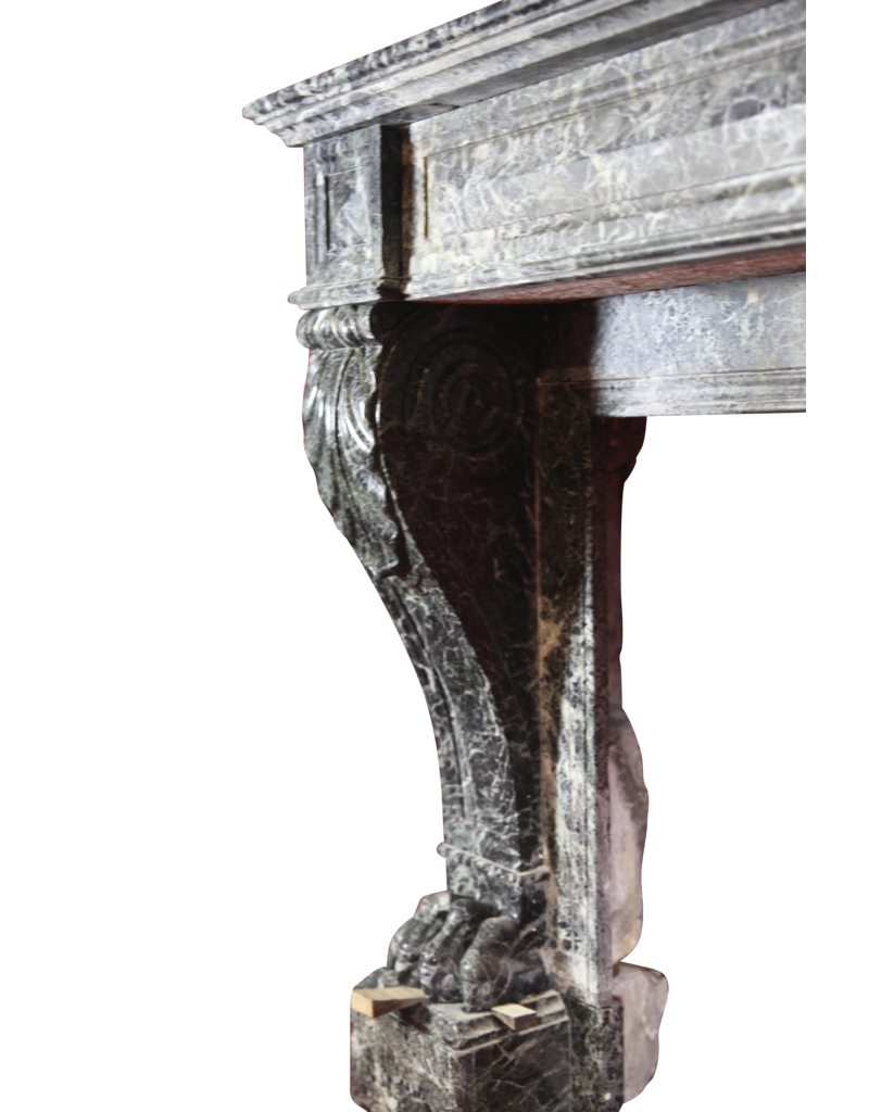 Maison Leon Van den Bogaert French Chic Marble Fireplace Surround