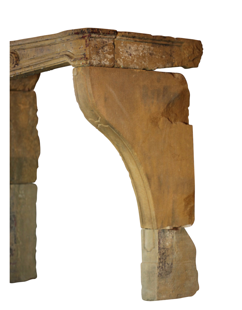 Maison Leon Van den Bogaert Francés País De La Piedra Caliza Chimenea Surround