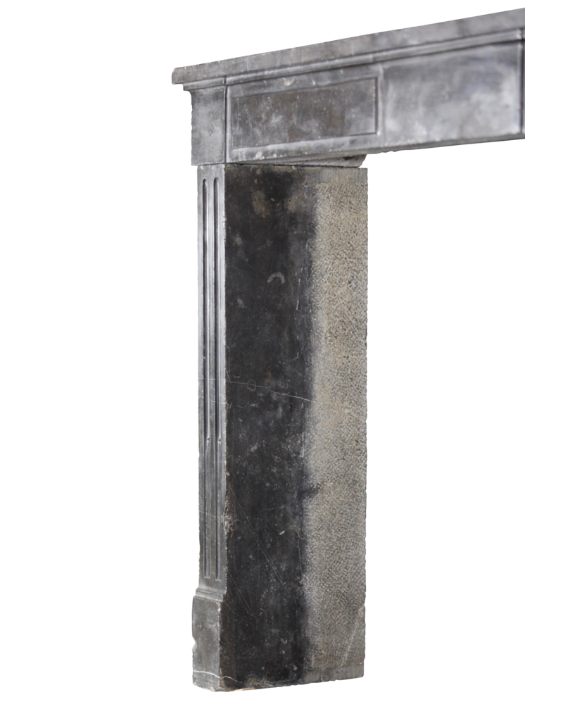Maison Leon Van den Bogaert Chic Black Contrast Fireplace Surround