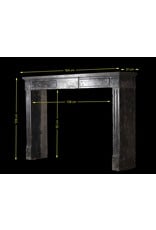Maison Leon Van den Bogaert Chic Black Contrast Fireplace Surround