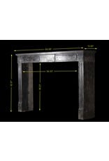Maison Leon Van den Bogaert Chic Black Contrast Fireplace Surround