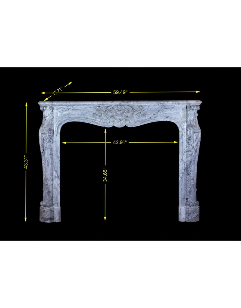 Fine Classic French Fireplace Surround