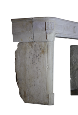 Classic French Limestone Fireplace Surround