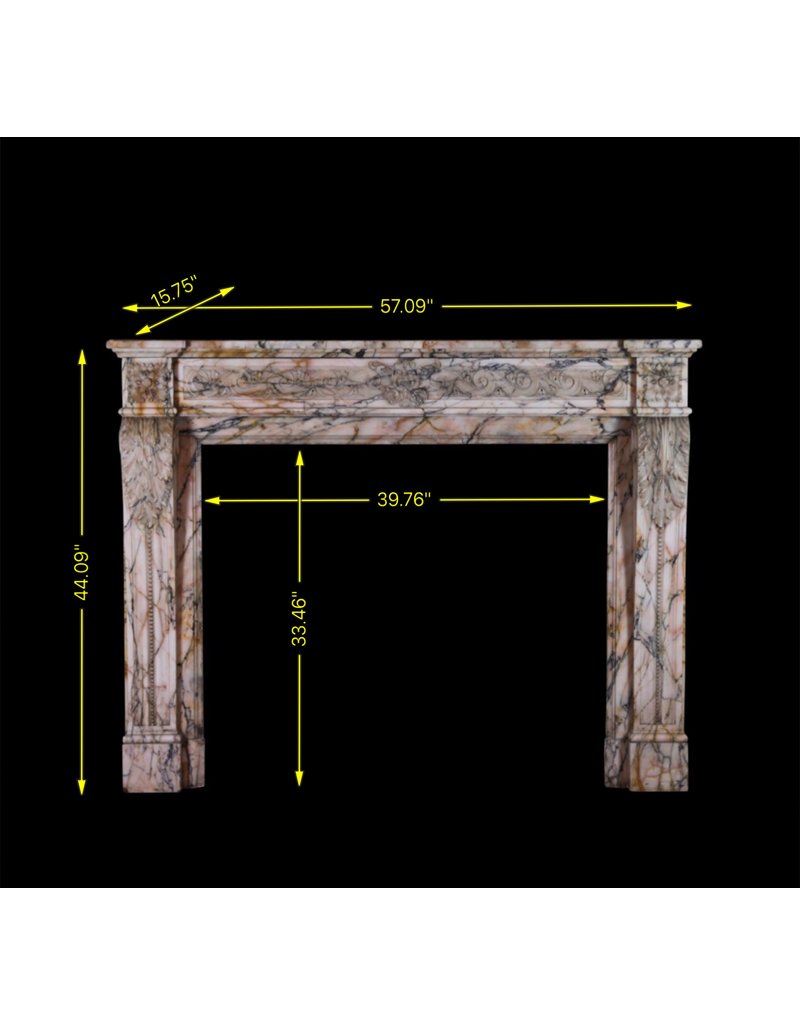 Classic French Marble Fireplace Surround