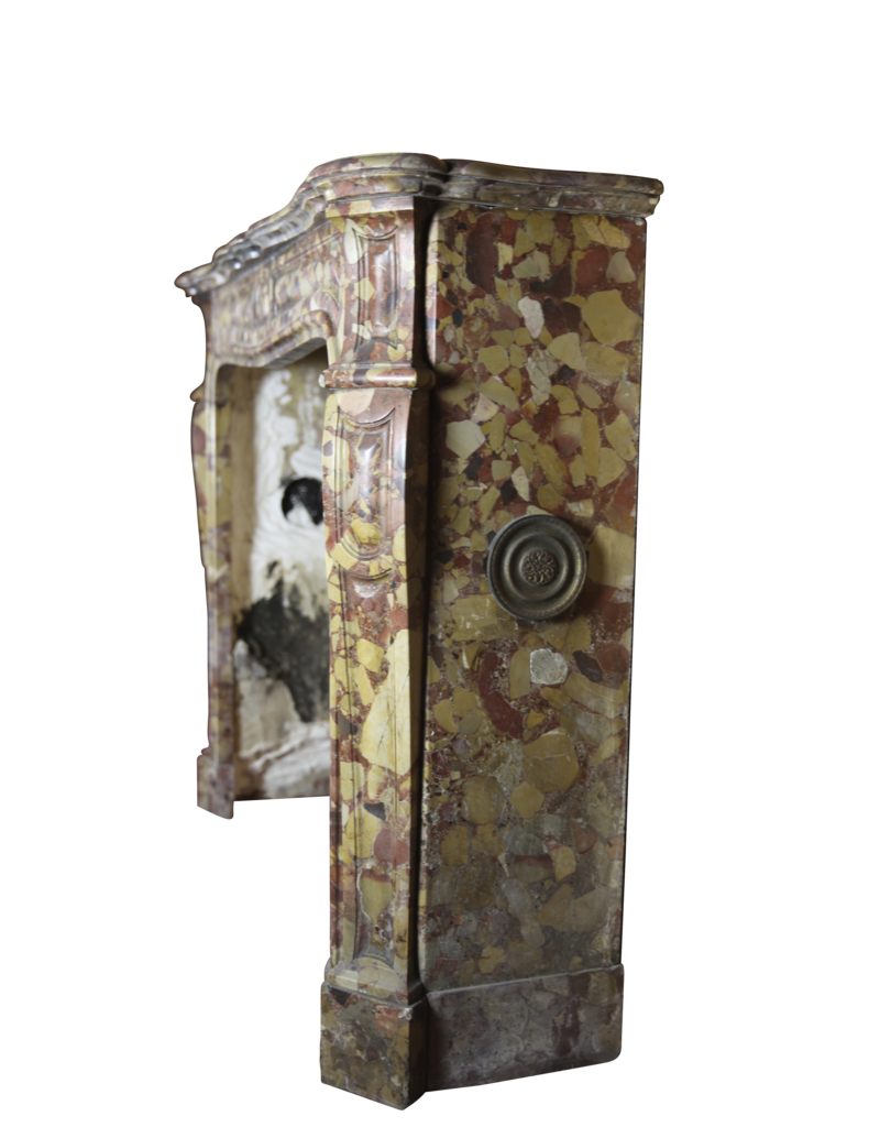 Maison Leon Van den Bogaert Francés Mármol Brêche La Vendimia Chimenea
