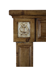 The Antique Fireplace Bank Vintage 18. Jahrhundert Französisch Musik-Raum Kaminmaske