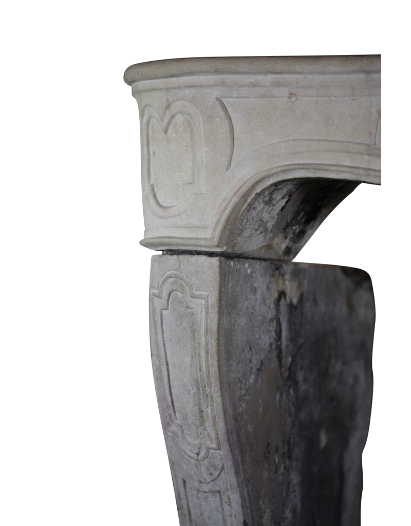 Small 18Th Century French Rustic Fireplace Surround