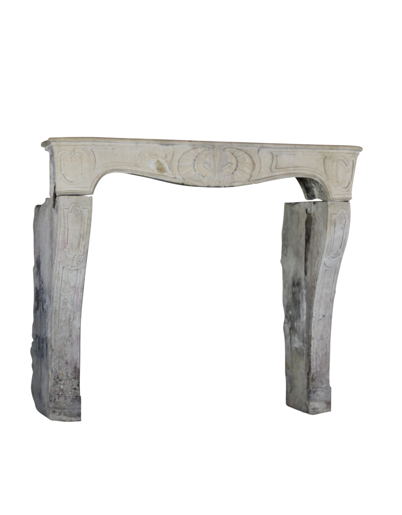 Small 18Th Century French Rustic Fireplace Surround