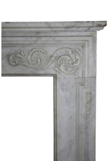 The Antique Fireplace Bank 18Th Century Fine French Fireplace In Carrara Marble