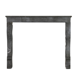 French Chique Dark Stone Fireplace Surround