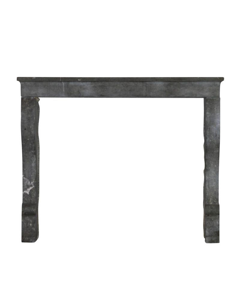 French Chique Dark Stone Fireplace Surround