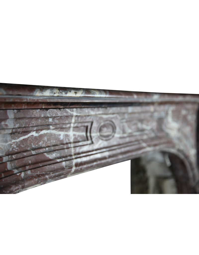 19Th Century Belgian Marble Fireplace Surround