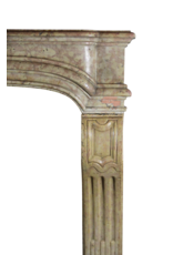 Maison Leon Van den Bogaert Französische Kaminumrandung aus zweifarbigem Hartstein