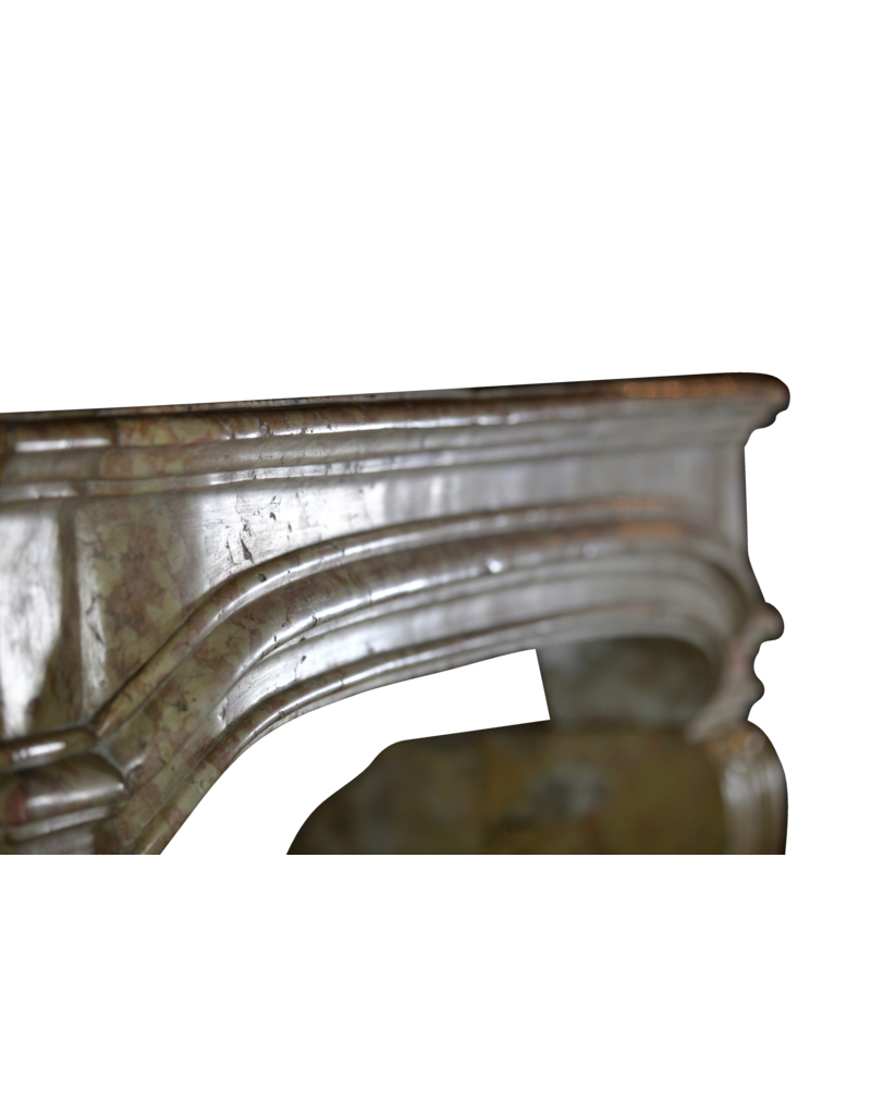 Maison Leon Van den Bogaert Französische Kaminumrandung aus zweifarbigem Hartstein