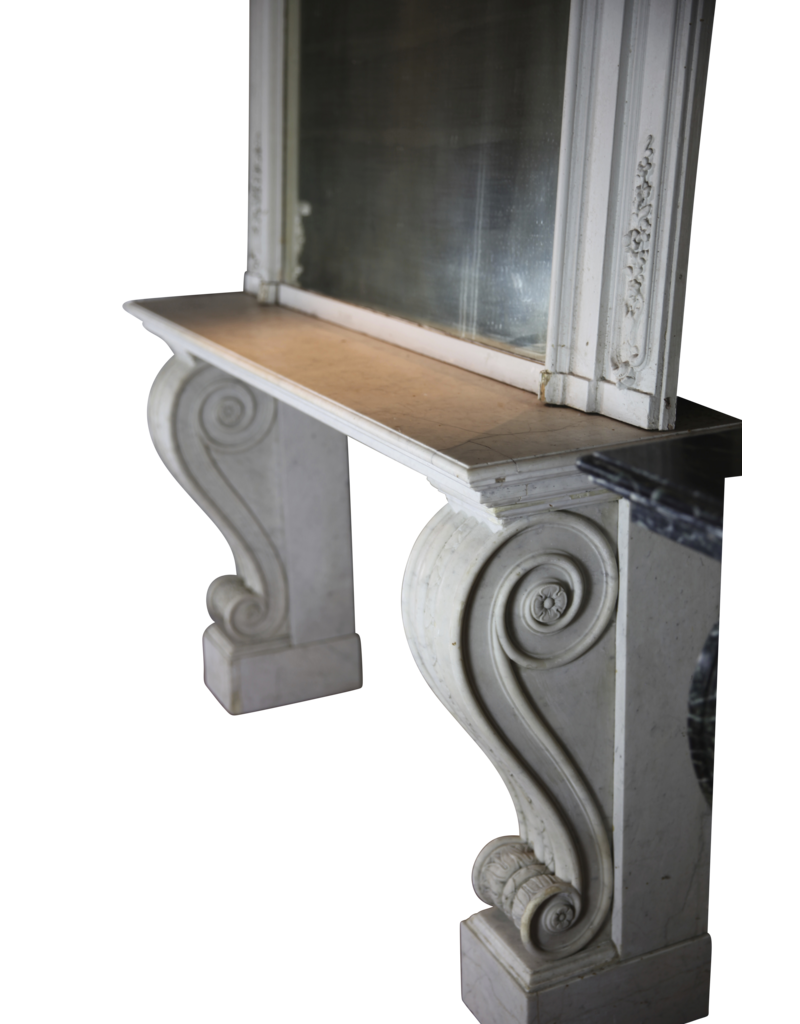 19Th Century Console With Mirror