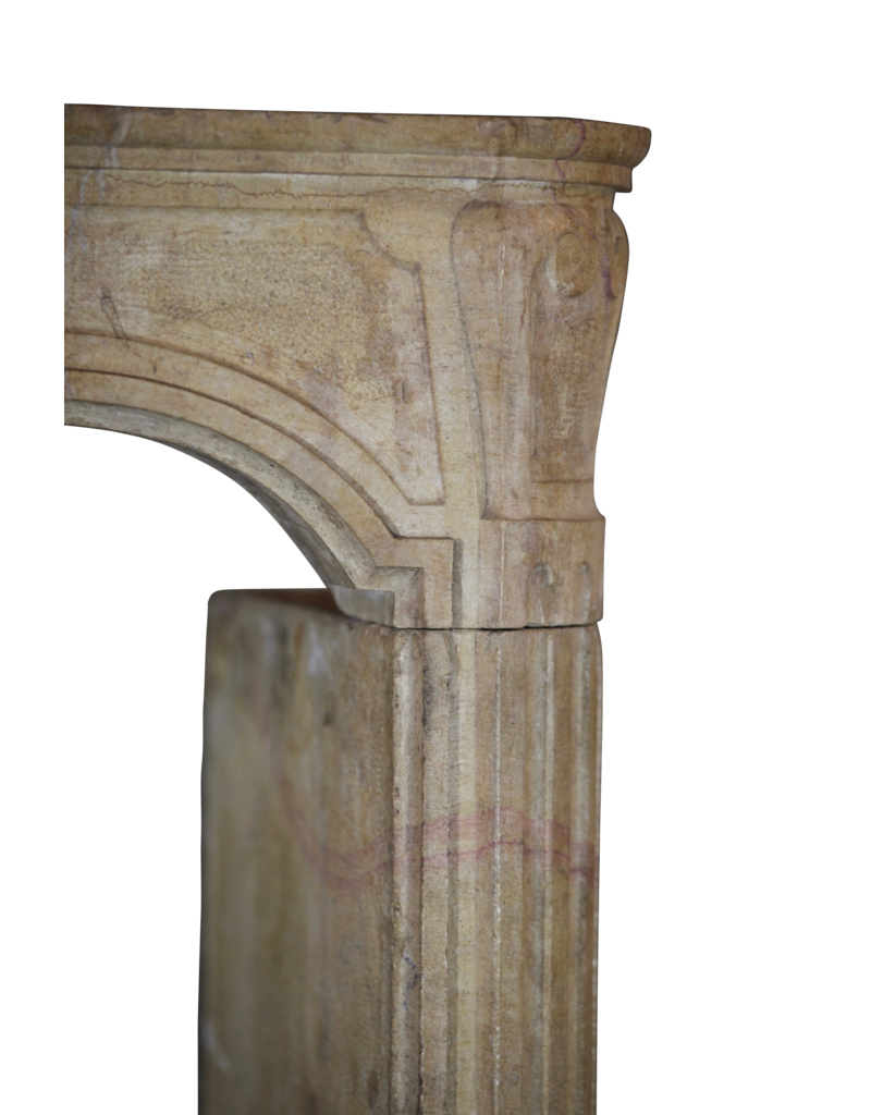 Maison Leon Van den Bogaert Französisch zweifarbig Hartsteinkamin surround