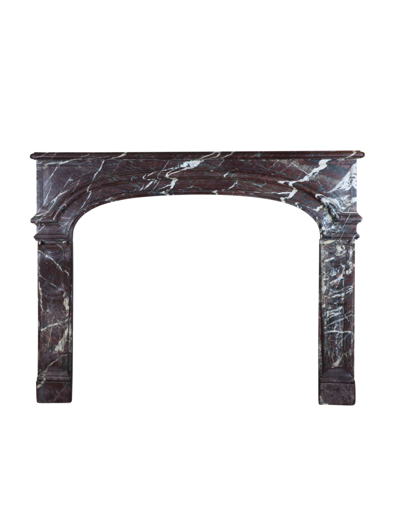 Maison Leon Van den Bogaert Chic French Marble Fireplace Surround