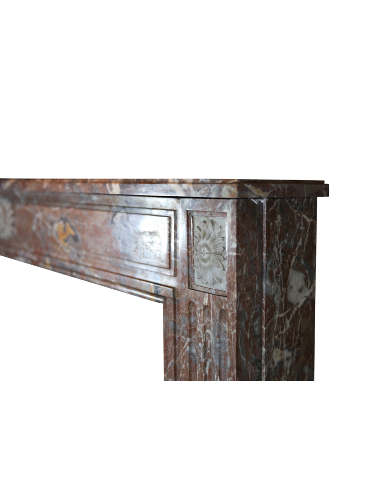 18Th Century Fine Belgian Marble Fireplace Surround