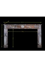 18Th Century Fine Belgian Marble Fireplace Surround