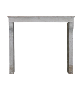 French Country Limestone Antique Fireplace Surround