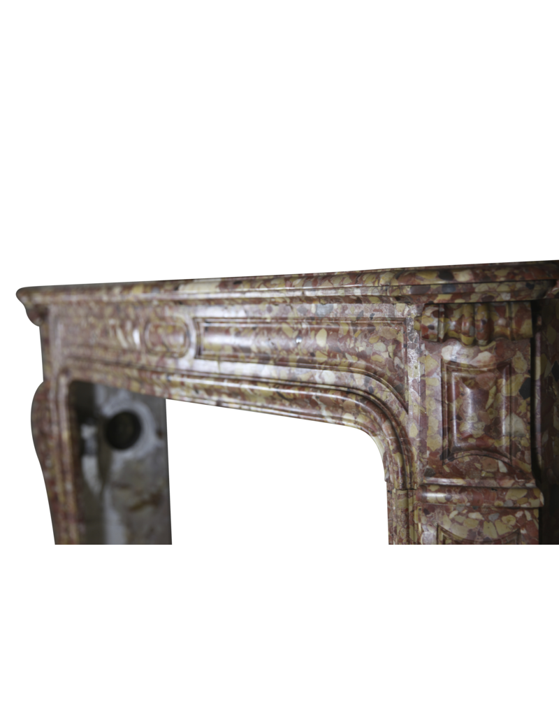 Maison Leon Van den Bogaert Elegante antike französische Kaminmaske
