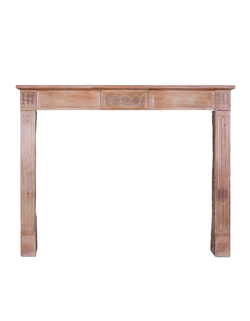 Maison Leon Van den Bogaert Vintage Kaminmaske aus Stein