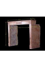 Maison Leon Van den Bogaert Vintage Kaminmaske aus Stein