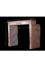 Maison Leon Van den Bogaert Vintage Kaminmaske aus Stein