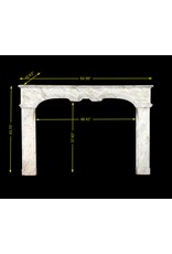 Italiana Arabesk Chimenea De Mármol De Sonido Envolvente