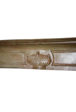 Maison Leon Van den Bogaert Wiedergewonnene Kaminverkleidung in zwei Farbtönen