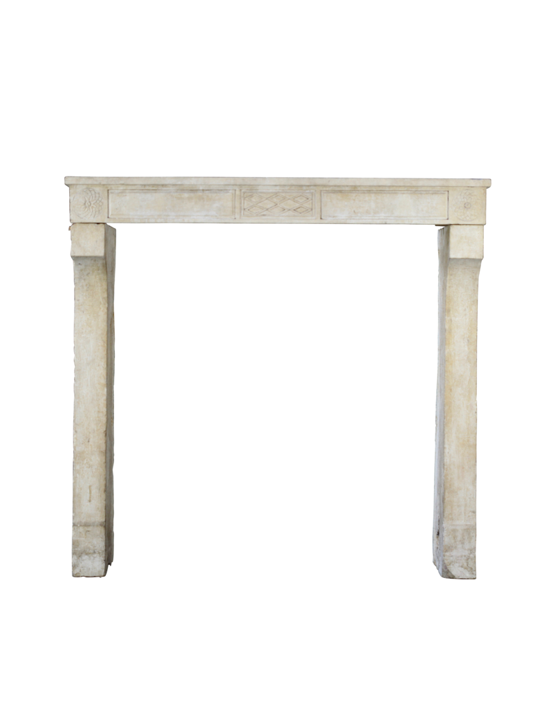 Fine Classic French Antique Stone Fireplace Surround