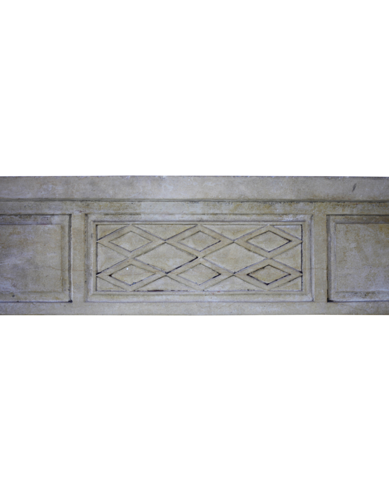 Fine Classic French Antique Stone Fireplace Surround