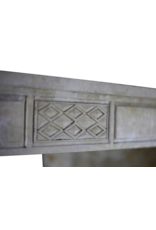 Fine Classic French Antique Stone Fireplace Surround