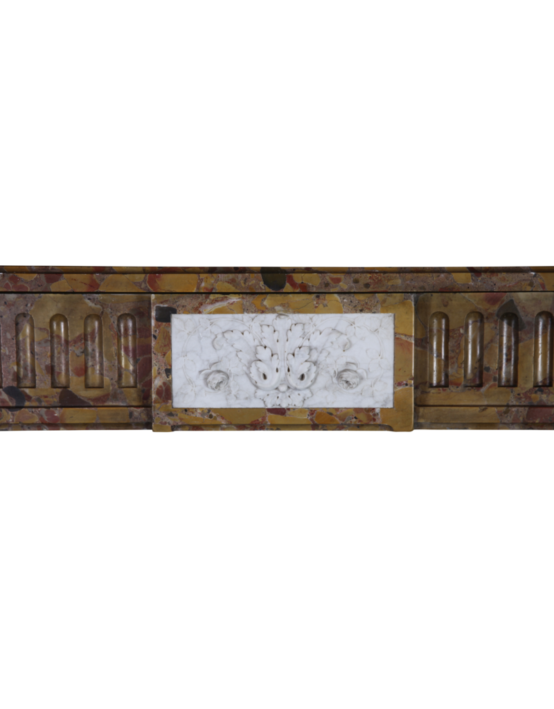 Maison Leon Van den Bogaert Cheminée De Salle En Marbre Brèche Française
