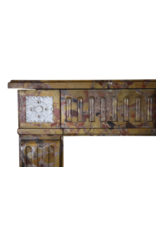 Maison Leon Van den Bogaert Chic French Marble Fireplace Surround