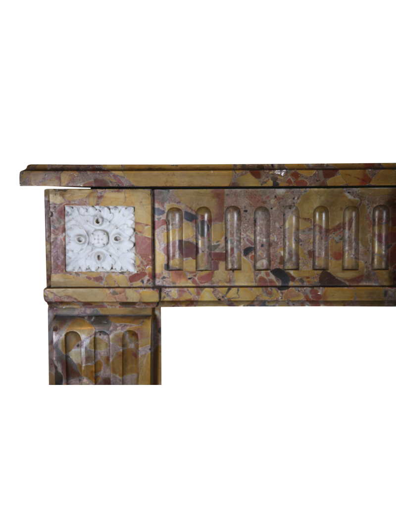 Maison Leon Van den Bogaert Cheminée française en marbre Brèche