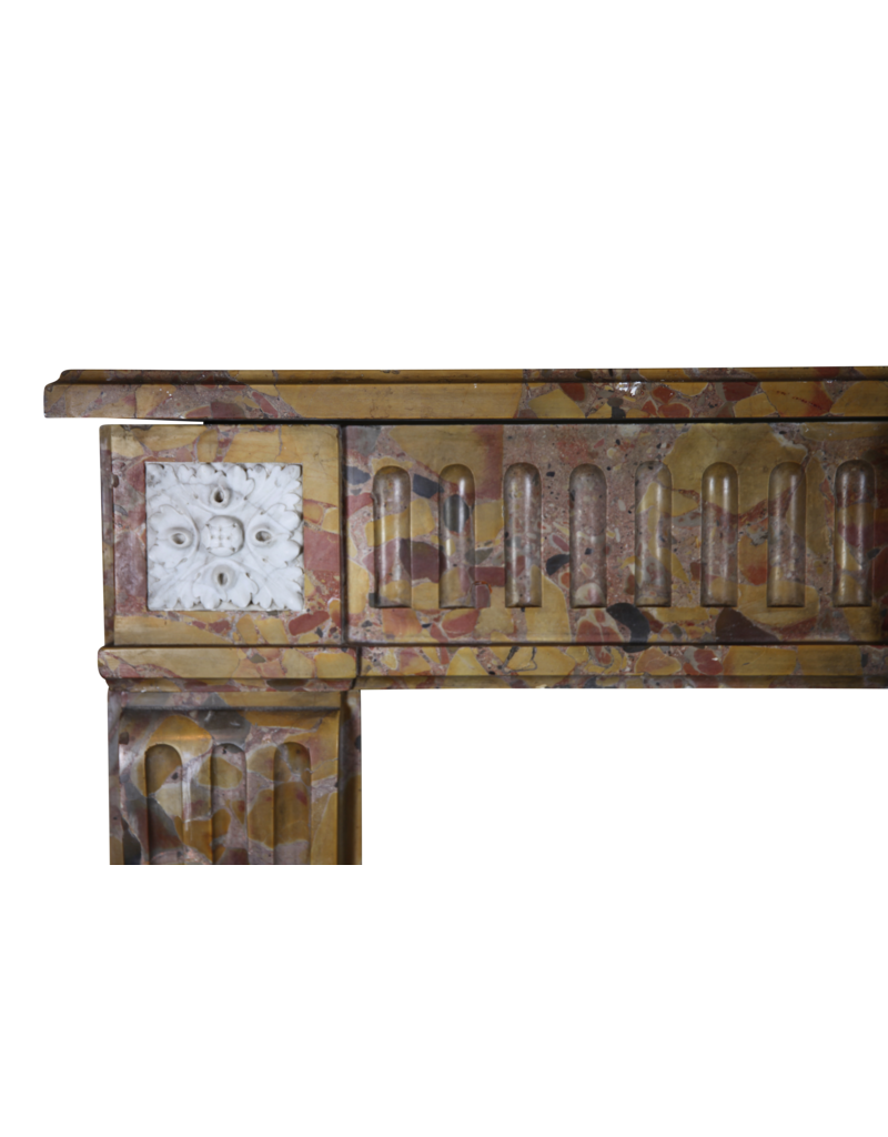 Maison Leon Van den Bogaert Chique französisch Marmor Kaminmaske