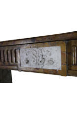Maison Leon Van den Bogaert Chic French Marble Fireplace Surround