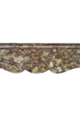 Maison Leon Van den Bogaert Riche Brèche d'Alep cheminée de style Pompadour