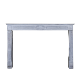Maison Leon Van den Bogaert Fine Louis XV Style azul-Gris color de piedra caliza dura chimenea