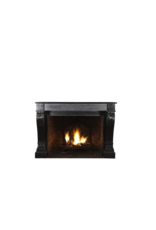 Black Belgian Marble Decorative Fireplace Surround