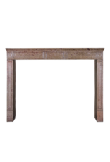 Maison Leon Van den Bogaert French Chic Stone Fireplace Surround