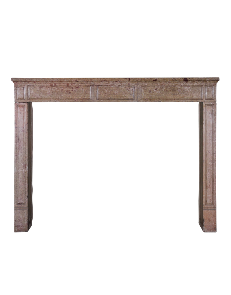 Maison Leon Van den Bogaert French Chic Stone Fireplace Surround