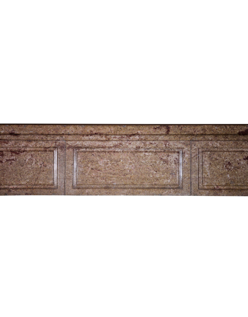 Maison Leon Van den Bogaert French Chic Stone Fireplace Surround