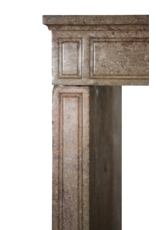 Maison Leon Van den Bogaert French Chic Stone Fireplace Surround
